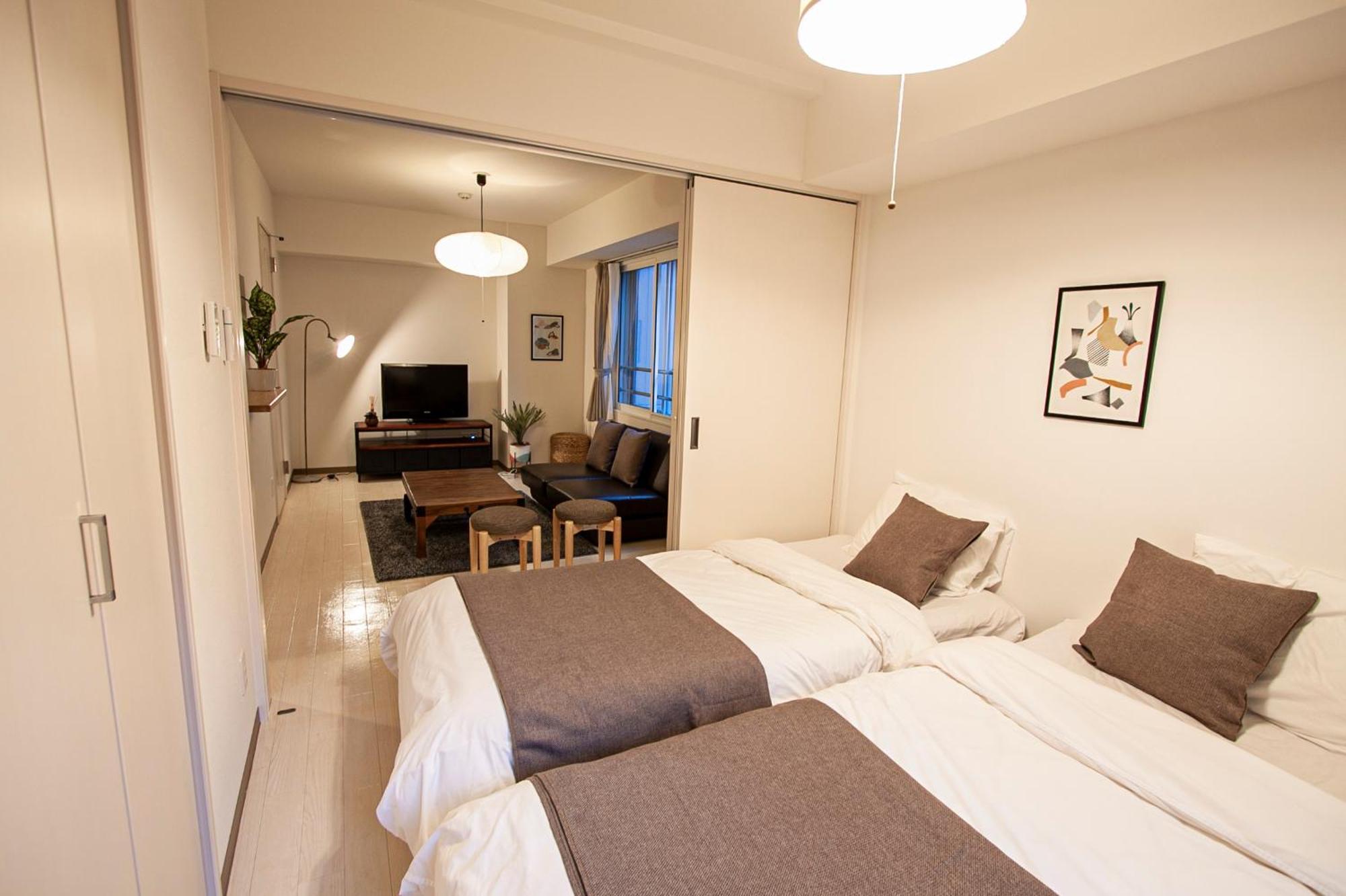 Tsubaki Garden Appartement Sapporo Kamer foto